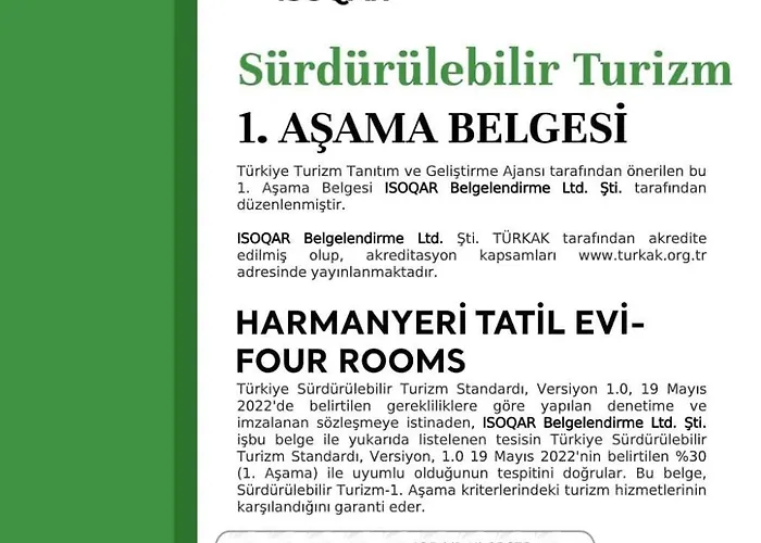 Harmanyeri Tatilevi Oda ve Kahvaltı *